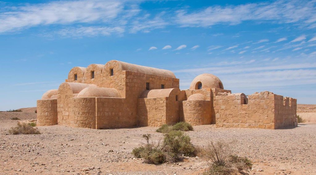 Desert Castles (e.g., Qasr Amra), Eastern Jordan (Amman-Zarqa Highway), Jordan